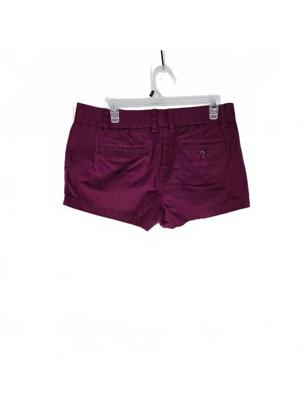 J.Crew Broken-In Chino Shorts Magenta Pink Cotton Summer Preppy Chic Size 10